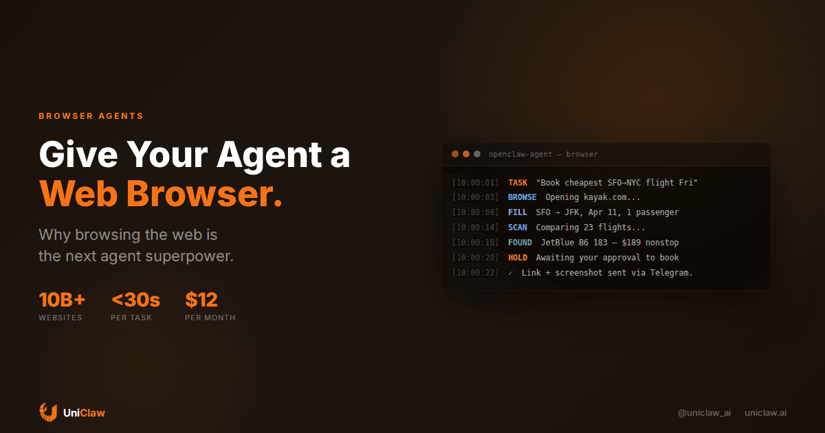 How to Give Your AI Agent a Web Browser