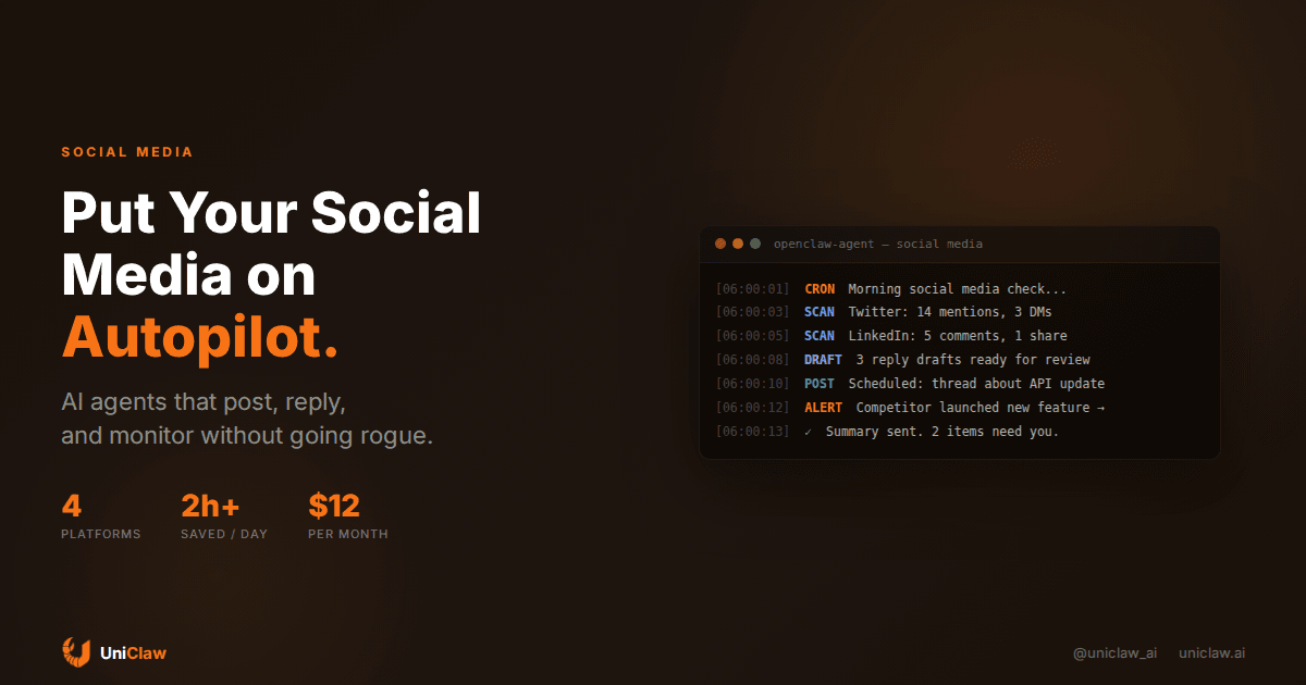 How to Put Your Social Media on Autopilot With an AI Agent