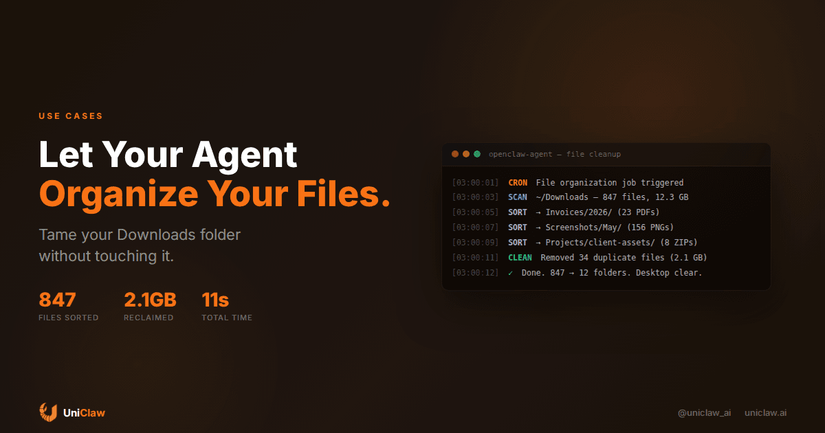 How to Let Your AI Agent Organize Your Files (So Your Desktop Isn't a Graveyard)