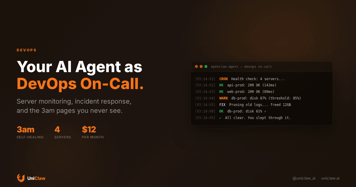 How to Use an AI Agent as Your DevOps On-Call (So You Can Sleep)