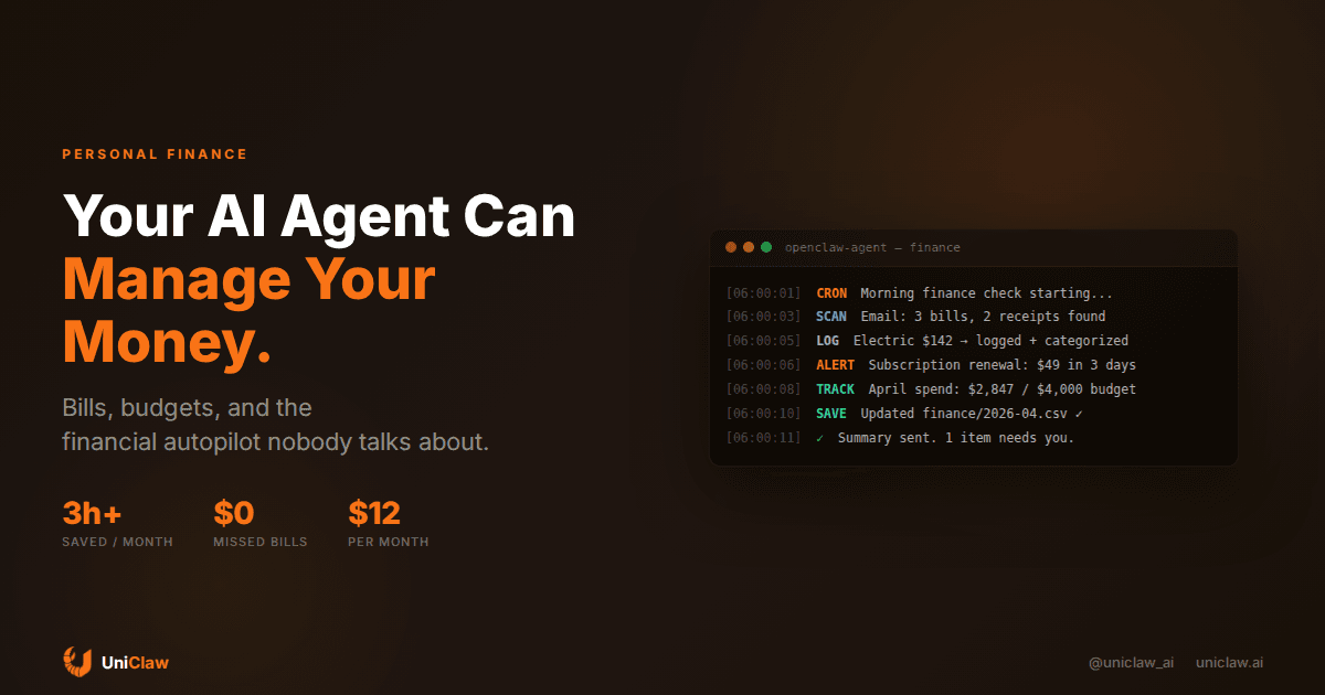 How to Use an AI Agent to Manage Your Money (Without Giving It Your Bank Password)