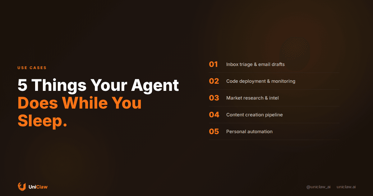 5 Things Your AI Agent Can Do While You Sleep